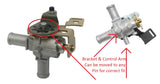 Heater Tap/Valve, Cable Operated 1/2" Hose (AP5-Early VJ)