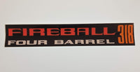 "Fireball 318 4BBL" Air Cleaner Decal (VF-CM)