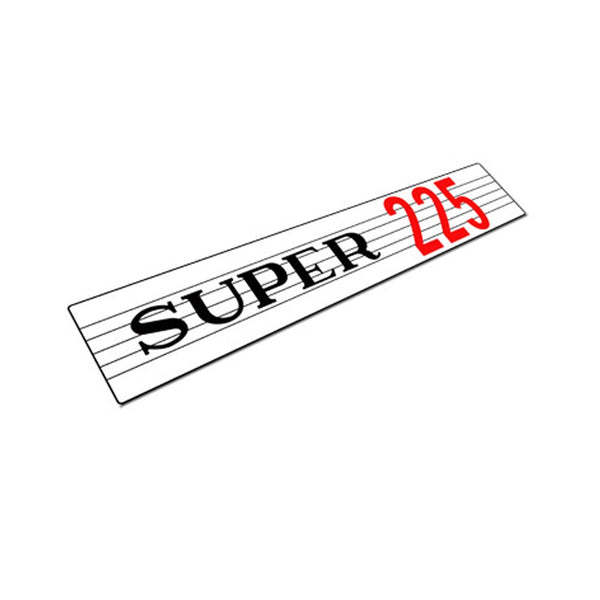 "Super 225" Air Cleaner Decal (RV1-VC)