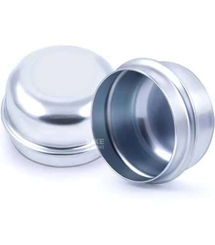 Front Wheel Bearing Dust/Grease Cap Set, 9” Drums/Discs (VG-CM)