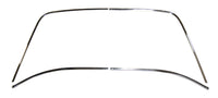 Rear Windscreen Moulding Trim Set, Stainless (VF/VG Coupe)