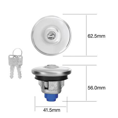 Fuel Cap, Chrome Locking (CL/CM)