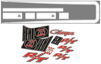 Body Stripe Masking & Decal Kit (VH Charger R/T)