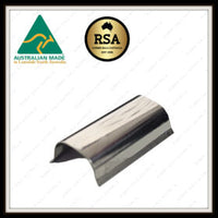 Windscreen Locking Strip Cover Trim, Stainless (VH-CM)