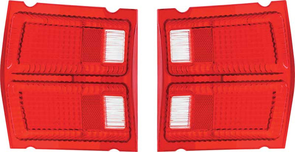 Rear Tail Light Lens Set, Alternative (VF/VG Coupe & '69 Dart)