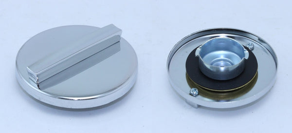 Fuel Cap, Chrome Non-Locking (VF/VG Coupe & A-Body)