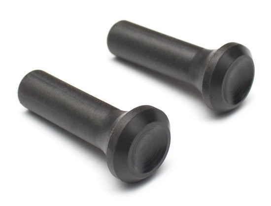 Door Lock Knob Set, Black Billet Alloy (AP5-VC)