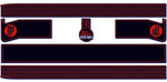 Body Stripe Kit, Black With Orange Stripes (VG Pacer Sedan A84/A88)