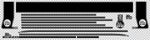 Body Stripe Kit, Black (VG Pacer Sedan A84/A88)