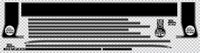 Body Stripe Kit, Black (VG Pacer Sedan A84/A88)