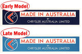 "Made In Australia" Cowl Decal (AP5-VC)