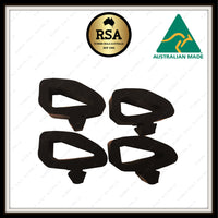 Bonnet Side Bump Stop Set, Rubber (VE-VG)