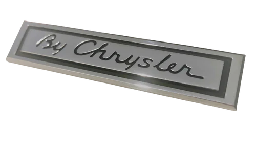 "By Chrysler" Plate Badge (AP5-VC)