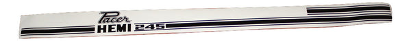 "Pacer Hemi 245" Air Cleaner & Breather Cap Stripe Set (VG)