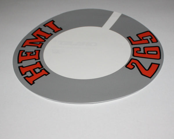 "Hemi 265" Air Cleaner Decal (VH/VJ)