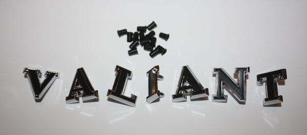 "VALIANT" Letter Badge Set (VE-VG)