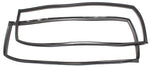 Cargo Window Seal & Chrome Lockstrip Set, Australian (AP5-VC Wagon)