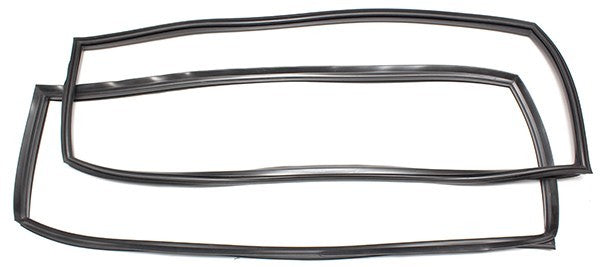 Cargo Window Seal & Chrome Lockstrip Set, Australian (AP5-VC Wagon)