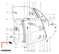 Door Jam Reflector Decal (VH-CM)