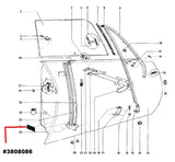 Door Jam Reflector Decal (VH-CM)