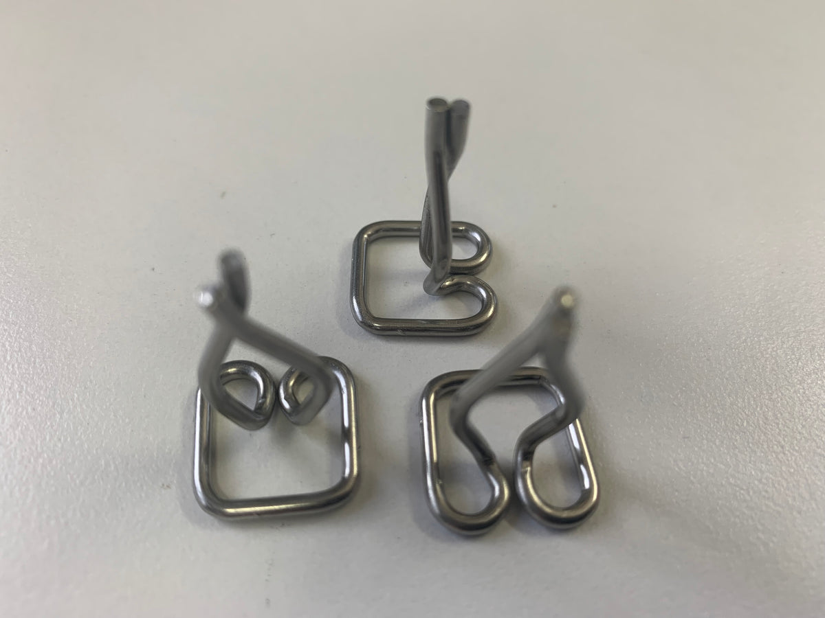 Stainless Spring Wire Moulding Clip, 15mm x 16mm – Southern Classic ...