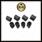 Door Bump Stop Set (8x), Rubber (RV1-CM)