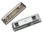 Rear Armrest Base Set, Chrome (CH-CK CXC, Late CL/CM)