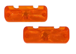 Front/Rear Indicator Lens Set, Amber (VC/VE Sedan & VF/VG Coupe)