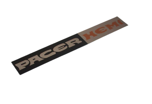 "Hemi Pacer" Name Plate Inlay (VH)