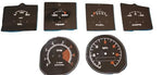 Dash Dial Decal Set, Black (VH Charger & Pacer)