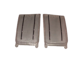 Front Indicator Lens Set, Chrome Mouldings (VF/VG)
